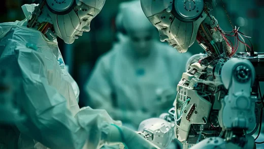 通过观看视频 研究人员成功训练机器人进行手术