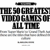 滚石杂志评史上最伟大50款游戏：《塞尔达传说：荒野之息》荣登榜首！