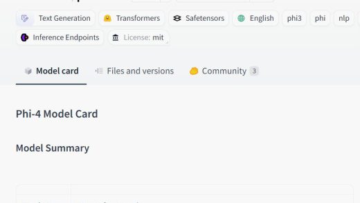 微软开源 140 亿参数小语言 AI 模型 Phi-4，性能比肩 GPT-4o Mini