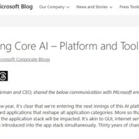 微软组建新的AI团队 瞄准端到端应用开发与部署