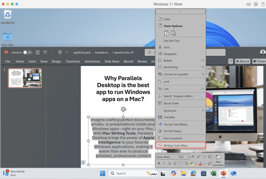 Parallels Desktop 20.2 虚拟化软件发布：升级支持 x86 模拟，增强 AI 写作工具