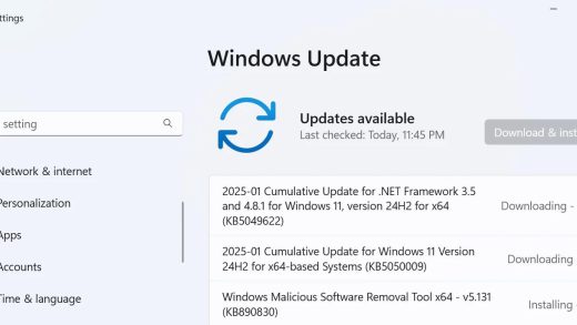 微软 Win11 获 2025 年首个累积更新：修复 BUG、提升性能，优化体验