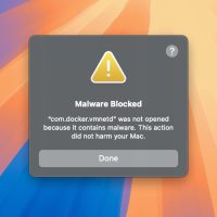 因文件签名错误，macOS 版容器化应用平台 Docker 停摆一周