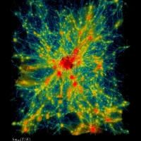 有史以来最大的模拟：前沿超级计算机模拟宇宙