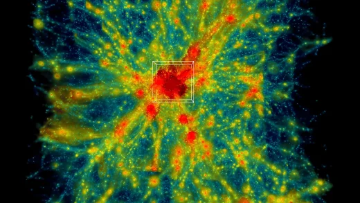 有史以来最大的模拟：前沿超级计算机模拟宇宙