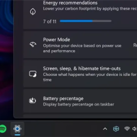 用户苦等多年终成真！微软Win11迎来电量百分比显示