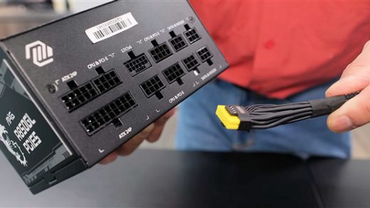 为防烧毁操碎心：微星RTX 50 16针电源线变黄了