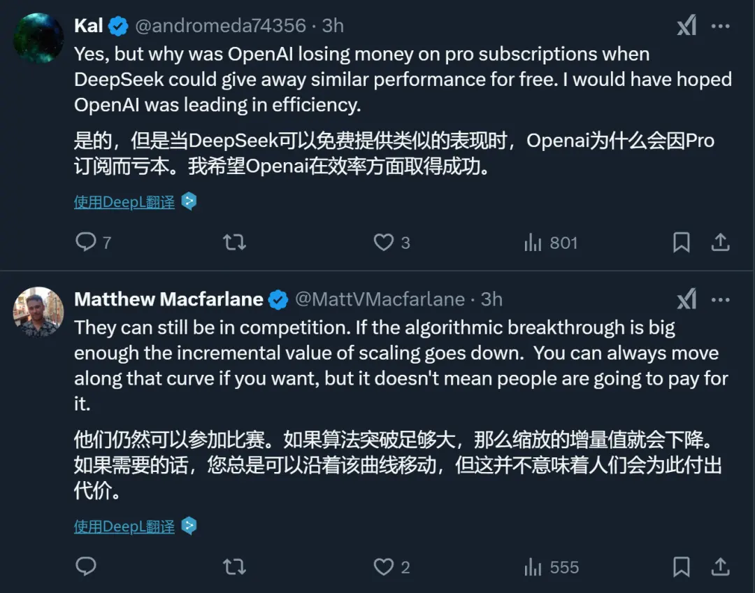 OpenAI首席研究官：DeepSeek独立发现了o1的一些核心思路