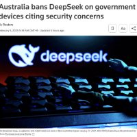 美国后：澳大利亚等国家相继宣布禁用DeepSeek 理由无语