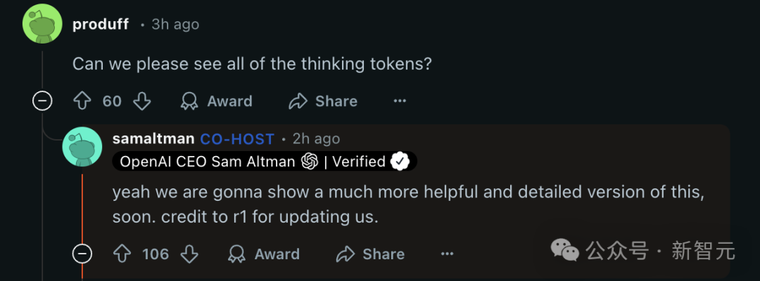 o3-mini 思维链公开却被曝光全是“作假”，阿尔特曼现身解释