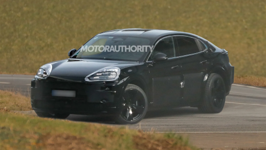 保时捷卡宴 Coupe EV 谍照首曝：有望搭载四电机系统