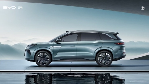 比亚迪唐L纯电版细节曝光！100度大电池提供670公里续航