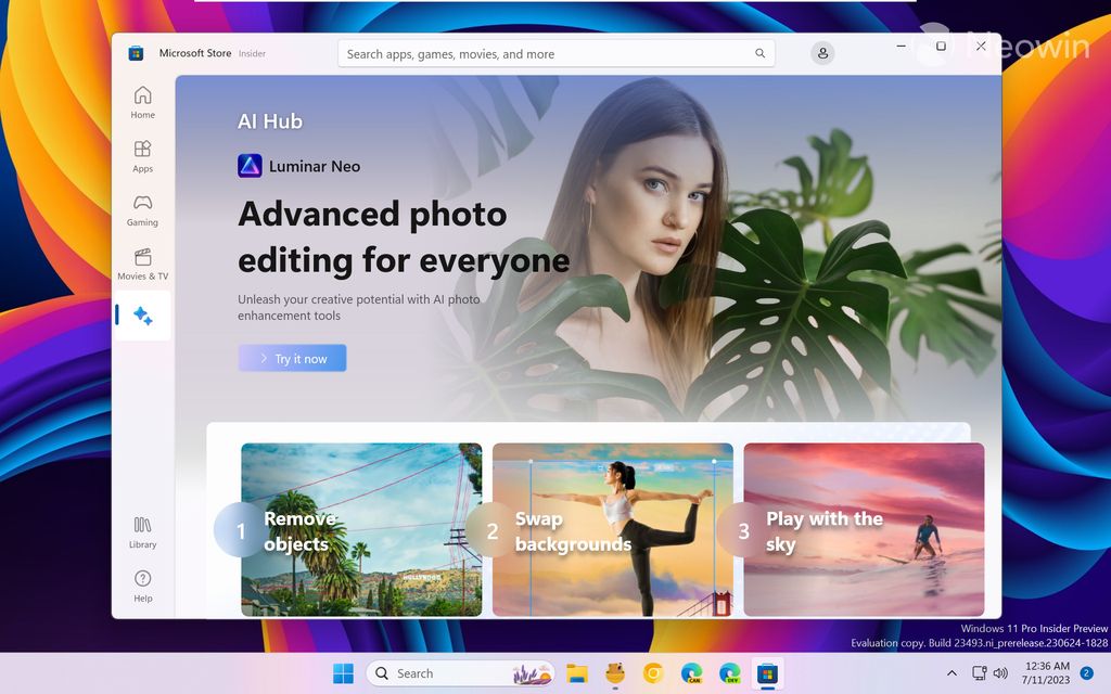 一网打尽：微软 Win11 应用商店 AI Hub 上线，帮你发现宝藏 AI 应用