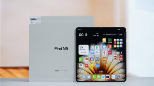4mm行业最薄折叠屏！OPPO Find N5图赏