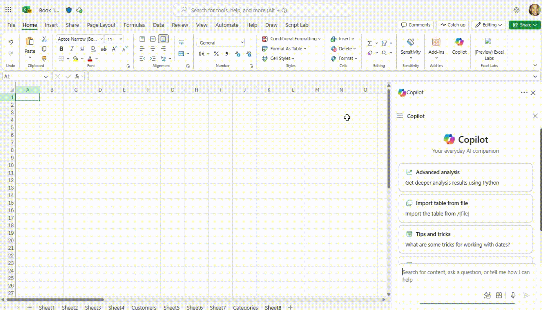 微软增强Excel内置的人工智能服务 可引用来自Word、PDF或其他表格数据