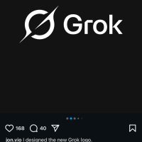 马斯克的 xAI Grok 启用新 Logo，灵感来自黑洞
