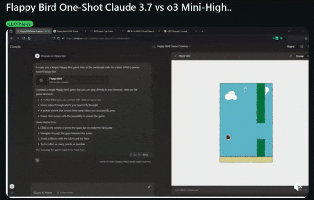 实测Claude 3.7：3200行代码一口气输出，弱智吧已失守