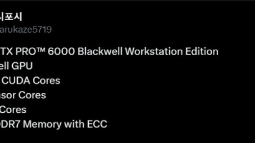 超大96GB显存！NVIDIA RTX PRO 6000专业卡参数首曝：600W双风扇