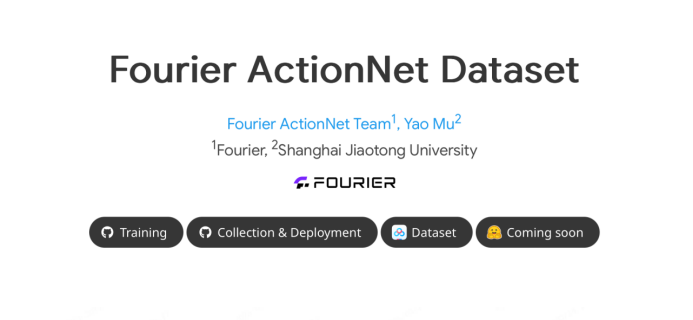 傅利叶开源全尺寸人形机器人数据集，发布全球首个全流程工具链