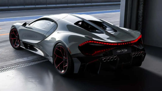 布加迪为 Tourbillon 超跑推出“纯血赛车”套件，8 排气孔尽显霸气
