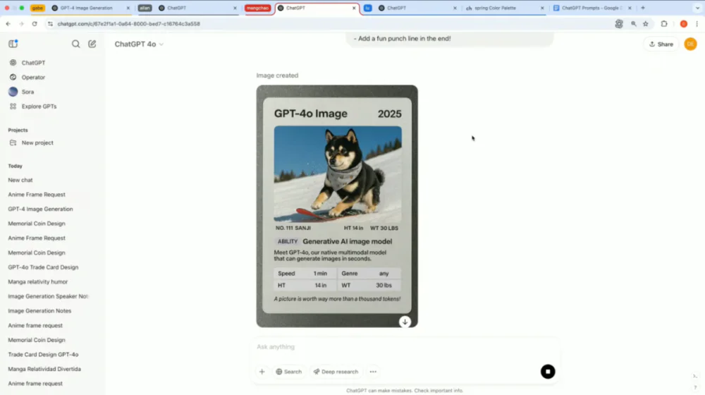 刚刚,OpenAI 发布生图神器狙击 Google!一句话 P 图奥特曼现场玩梗,免费能用