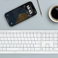 外形时尚的CLVX 1 macOS键盘还可将其表面兼作超大触控板