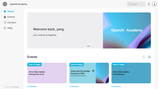 OpenAI 悄然布局教育领域，免费 AI 学习平台 Academy 上线