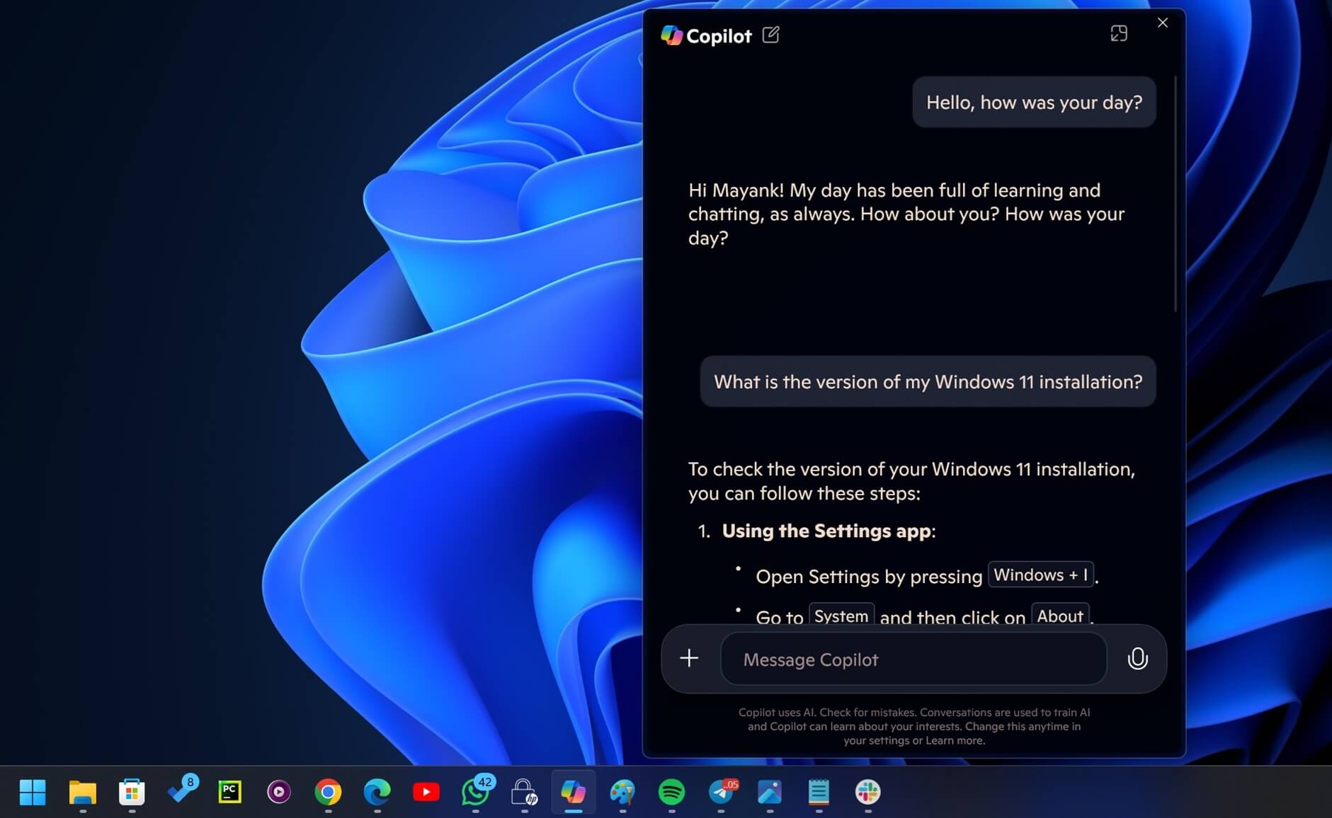 微软在Windows 11上推出新版Copilot应用 包含o3推理和截图工具
