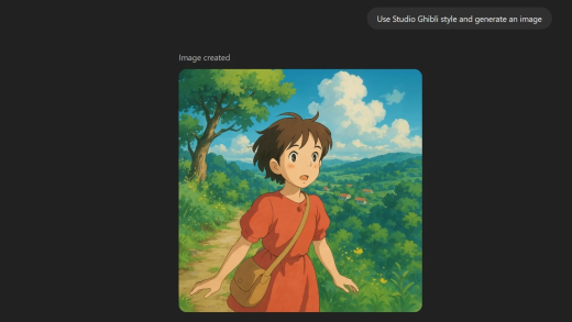 吉卜力风格 AI 图刷屏之际，消息称 OpenAI 正测试 GPT-4o 生图模型水印