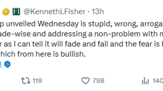 美投资大亨：特朗普关税政策愚蠢且错误 最终将会失败