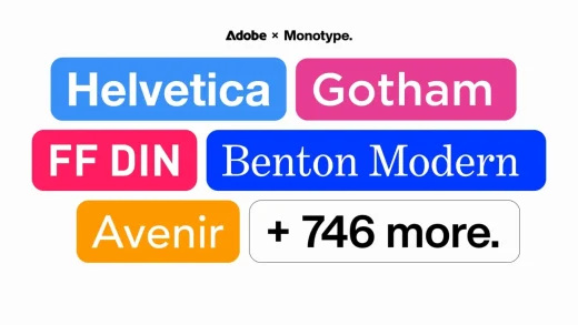 Adobe 为 Creative Cloud 带来 1500 种新字体
