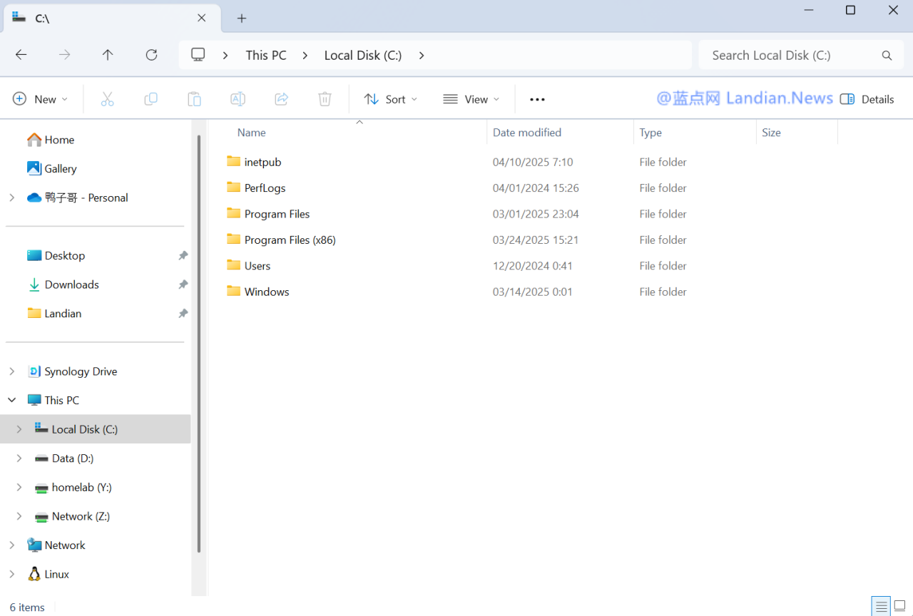 这就尴尬了：Windows 11更新后系统盘intepub文件夹不能删 附恢复方案