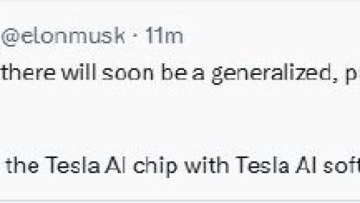 马斯克连发三条人工智能预测：实现完全自动驾驶、推理能力远超人类、预测未来