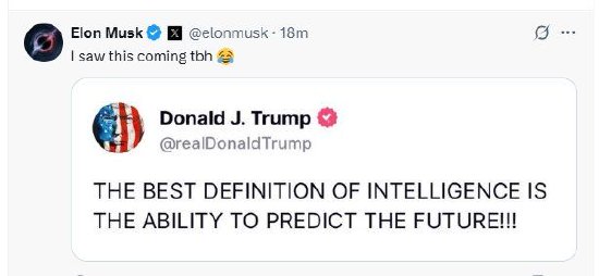 马斯克连发三条人工智能预测：实现完全自动驾驶、推理能力远超人类、预测未来