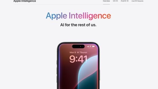 AI广告具有误导性 苹果官网页面紧急调整
