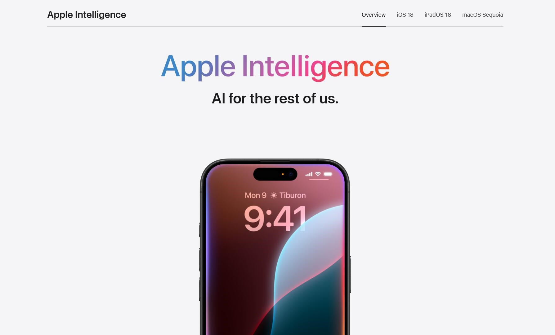 AI广告具有误导性 苹果官网页面紧急调整
