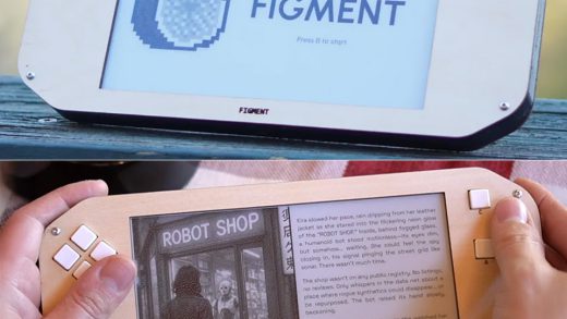 玩家自制 Figment 概念墨水屏游戏机