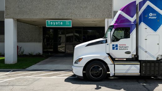 丰田汽车计划推出氢动力电动卡车