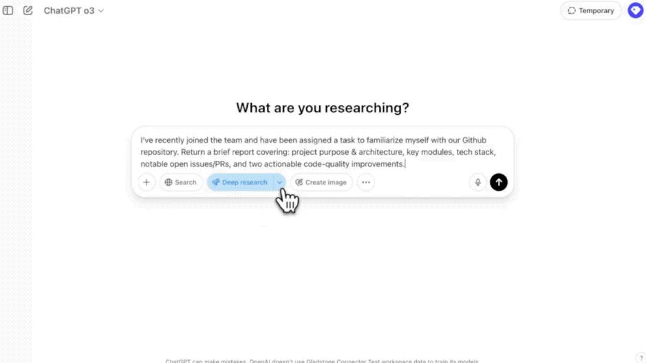刚刚,ChatGPT的深度研究可以连接GitHub了,网友:这是真·RAG