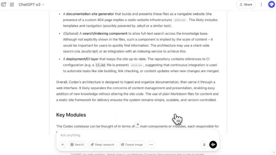 刚刚,ChatGPT的深度研究可以连接GitHub了,网友:这是真·RAG
