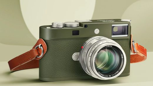 徕卡发布 M11-P Safari 特别版相机：橄榄绿人造革外皮包覆