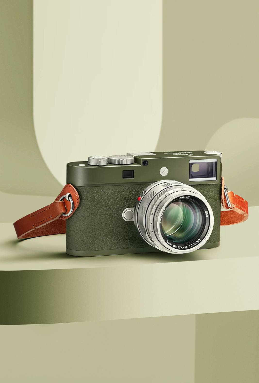 徕卡发布 M11-P Safari 特别版相机：橄榄绿人造革外皮包覆