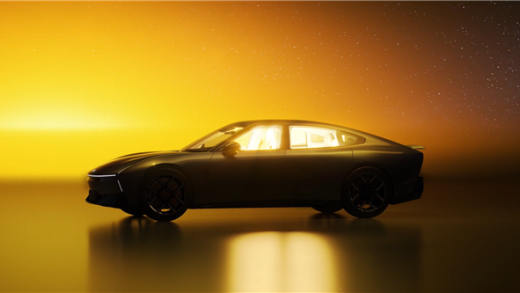 大溜背的GT纯电轿跑！小鹏全新P7官宣：棱角分明赛博感十足