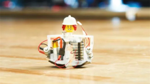 全球最小！美国推出自供电微型双足机器人“Zippy”：身高不足4厘米