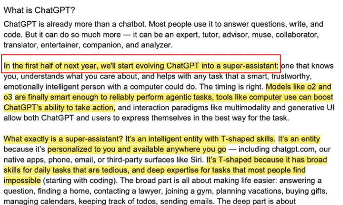 四页文件曝OpenAI野心：ChatGPT的终极目标是占领人类心智