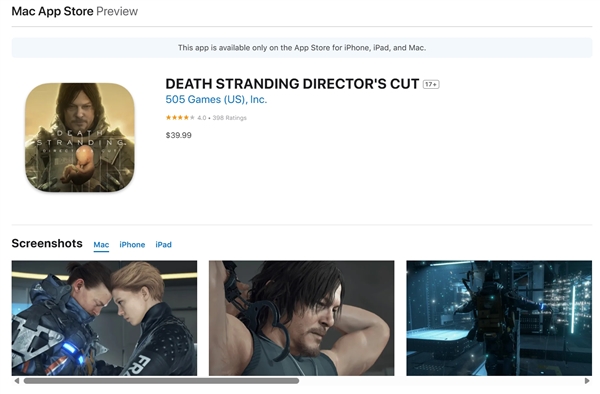 苹果被曝将推出系统级游戏应用 试图改变“Mac不能打游戏”印象