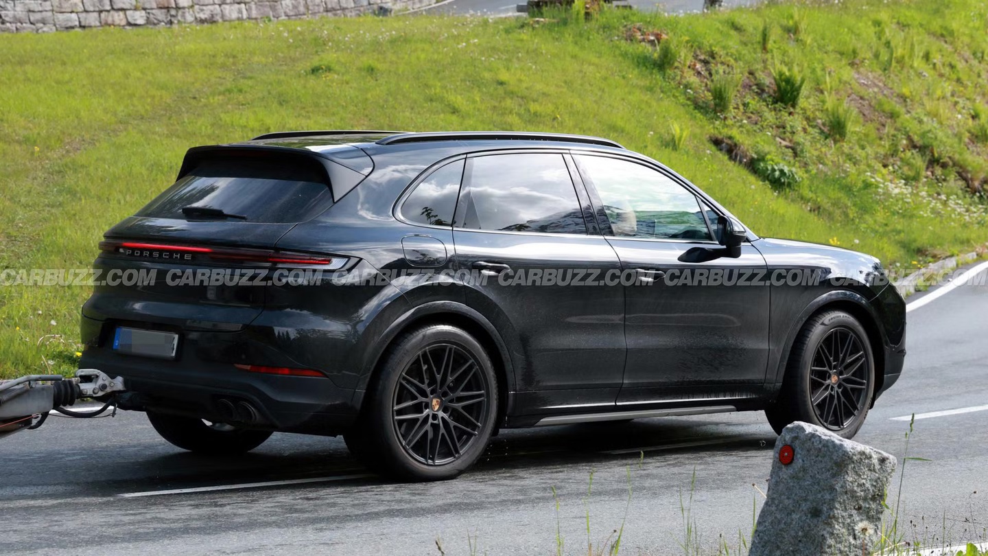 保时捷卡宴 Cayenne 第三代改款原型路测图曝光
