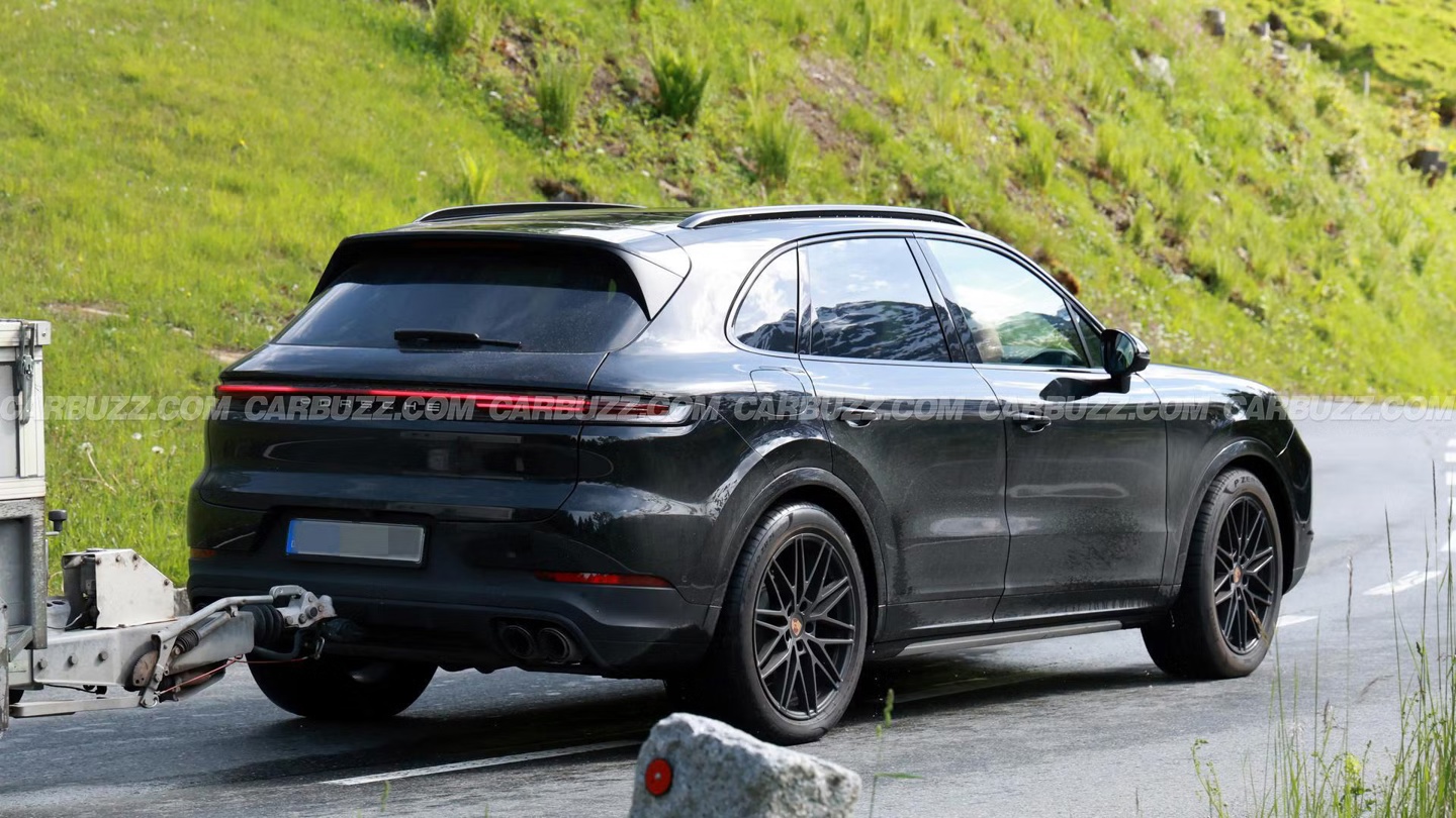 保时捷卡宴 Cayenne 第三代改款原型路测图曝光