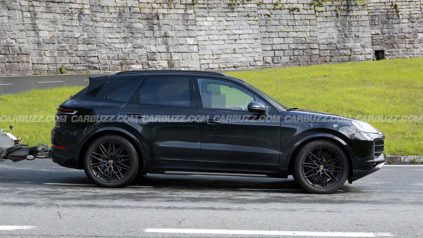 保时捷卡宴 Cayenne 第三代改款原型路测图曝光