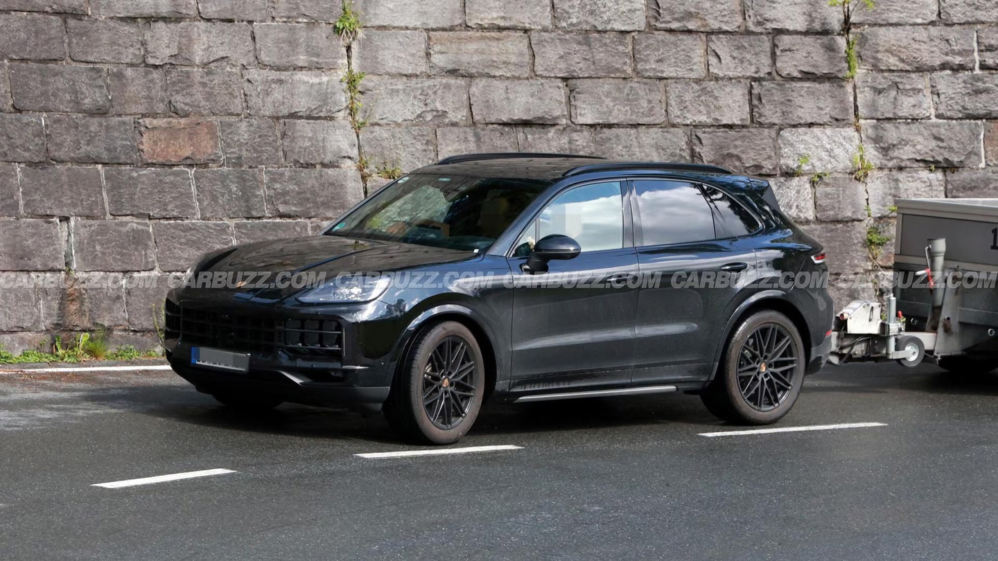 保时捷卡宴 Cayenne 第三代改款原型路测图曝光